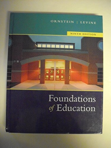 Beispielbild fr Foundations of Education zum Verkauf von Better World Books