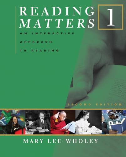 Stock image for Reading Matters 1: An Interactive Approach to Reading for sale by Revaluation Books