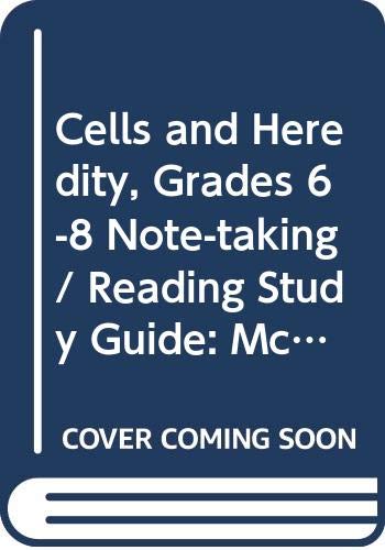 Stock image for McDougal Littell Science: Cells & Heredity: Note-Taking / Reading Study Guide for sale by Allied Book Company Inc.