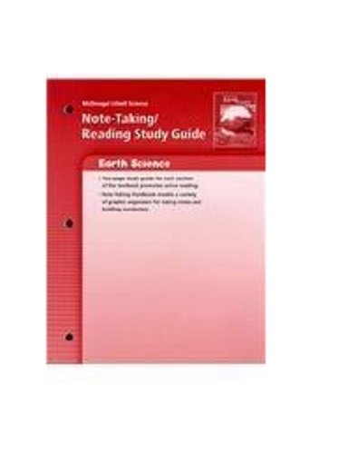 Stock image for Earth's Surface, Grades 6-8 Note-taking/ Reading Study Guide: Mcdougal Littell Science Earth Science Modules (Middle School Science) for sale by Allied Book Company Inc.