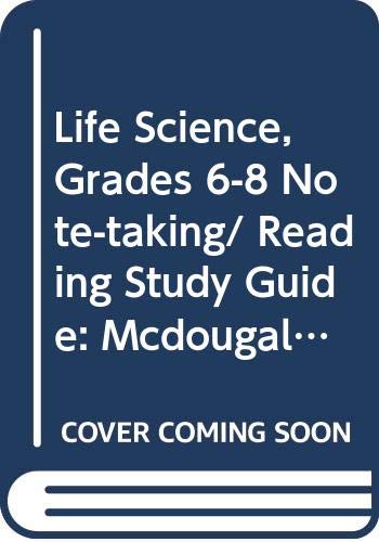 Imagen de archivo de Note-Taking / Reading Study Guide: Life Science (McDougal Littell Science Series) a la venta por -OnTimeBooks-