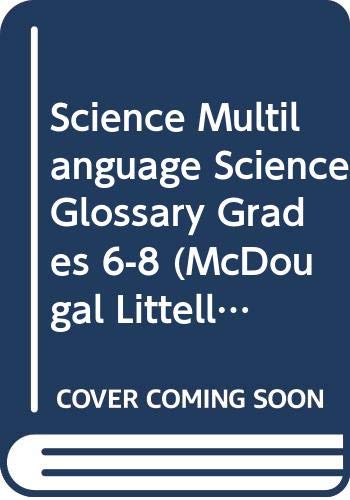 Stock image for Multi-Language Glossary (McDougal Littell Science) for sale by Allied Book Company Inc.