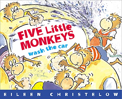 9780618486021: Five Little Monkeys Wash the Car