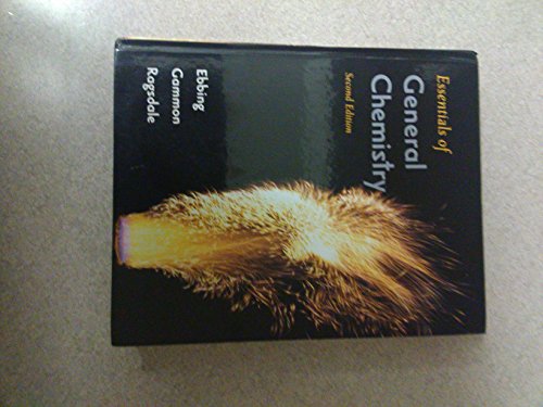 Stock image for Essentials of General Chemistry for sale by Zoom Books Company