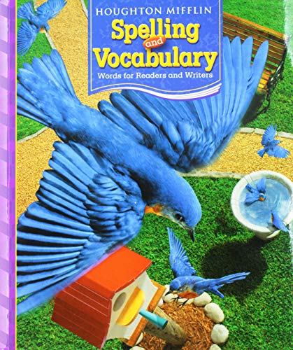 9780618491940: Houghton Mifflin Spelling and Vocabulary: Consumable Student Book Continuous Stroke Grade 3 2006: Words for Readers and Writers