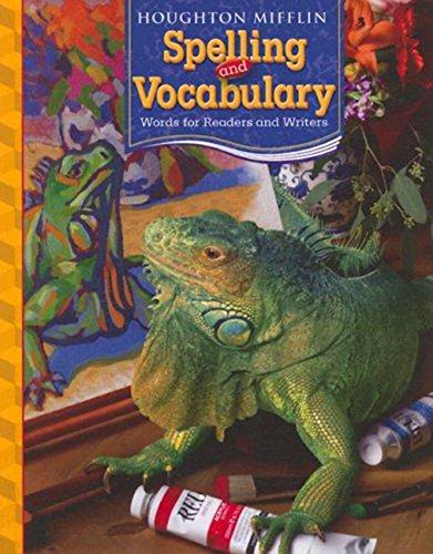 Stock image for Houghton Mifflin Spelling and Vocabulary: Consumable Student Book Grade 5 2006 for sale by Wonder Book