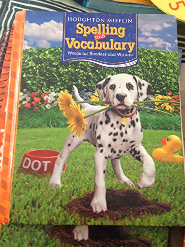 Beispielbild fr Houghton Mifflin Spelling and Vocabulary: Student Edition Non-Consumable Ball and Stick Grade 2 2006 zum Verkauf von ThriftBooks-Atlanta