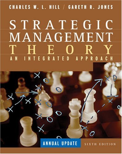 Beispielbild fr Strategic Management Theory Update 6th Edition zum Verkauf von Better World Books