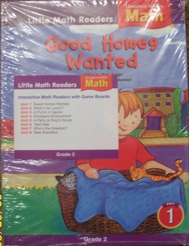 Imagen de archivo de Houghton Mifflin Math, Grade 2: Little Math Readers With Game Boards Set: Original Wraps (2005 Copyright) a la venta por ~Bookworksonline~