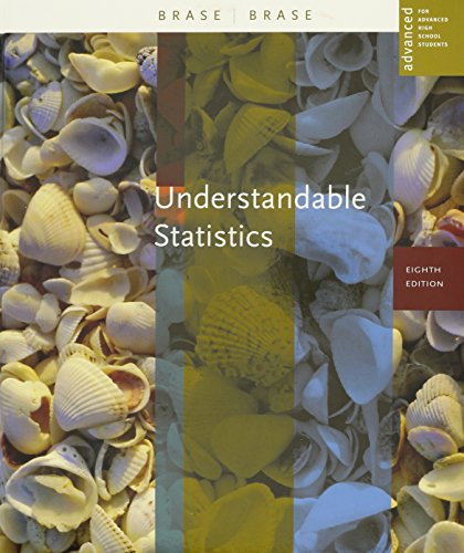 9780618501533: Brase Understandable Statistics Advanced Placement Eight Edition