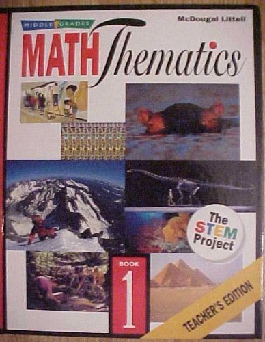 Beispielbild fr McDougal Littell MathThematics: Teachers Edition Book 1 2005 zum Verkauf von Better World Books