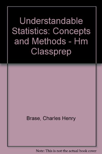 Stock image for Understandable Statistics: Concepts and Methods - Hm Classprep for sale by Ergodebooks