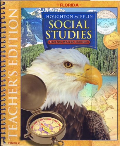 9780618503339: Houghton Mifflin Social Studies Florida: Teacher's Edition Level 5 Volume 2 2006