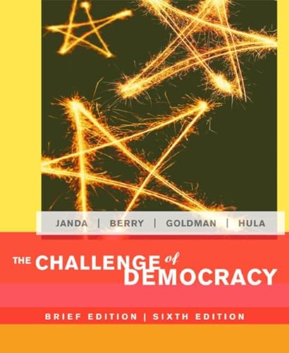 9780618503537: The Challenge of Democracy: Brief Edition