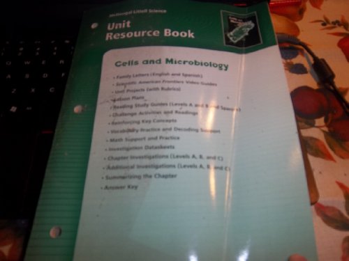 9780618508808: Science Cells and Microbiology Unit Resource Book Grades 6-8