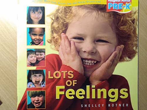 Imagen de archivo de Lots of Feelings, Little Big Book Grade Pre K Theme 1.1: Houghton Mifflin Pre-k a la venta por Ergodebooks