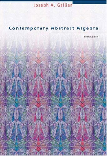 Beispielbild fr Contemporary Abstract Algebra zum Verkauf von ThriftBooks-Dallas