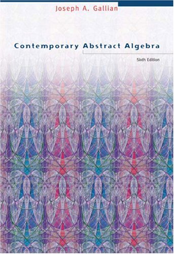Stock image for Contemporary Abstract Algebra for sale by BooksRun