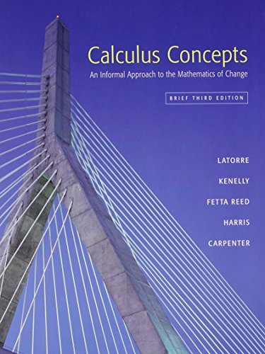 Imagen de archivo de Latorre Calculus Brief Plus Graphing Calculator Guide Plus Study And Solutions Manual Third Edition Plus Eduspace Two Semester a la venta por Bookmans