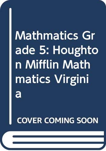Stock image for Mathmatics Grade 5: Houghton Mifflin Mathmatics Virginia for sale by TextbookRush