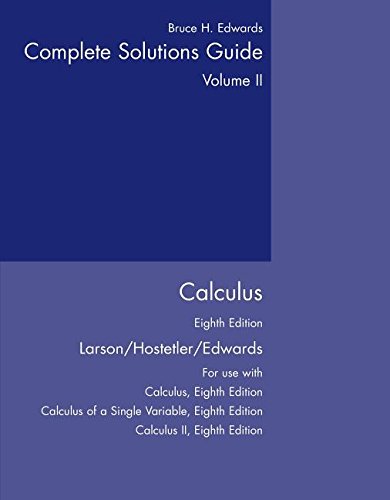 9780618527946: Calculus Complete Solutions Guide: 2