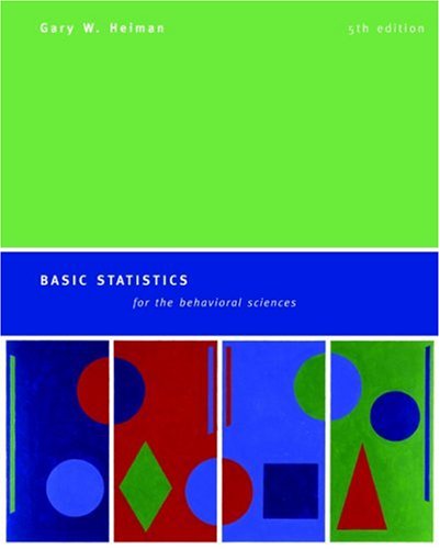 9780618528134: Basic Statistics for Behavioral Science