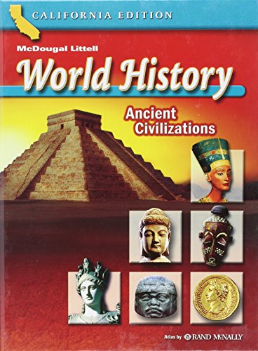 Imagen de archivo de McDougal Littell World History: Student Edition Grades 6 Ancient Civilizations 2006 a la venta por ThriftBooks-Atlanta