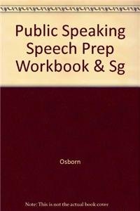 Stock image for Speech Preparation Workbook [Paperback] Osborn, Suzanne for sale by Textbookplaza