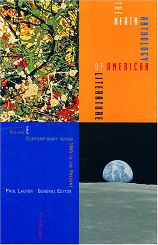 Imagen de archivo de The Heath Anthology of American Literature: Volume E: Contemporary Period (1945 to the Present) a la venta por Front Cover Books