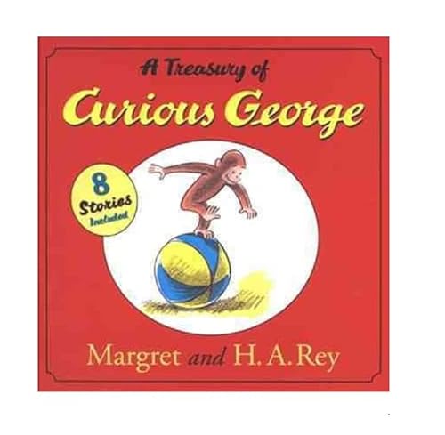 9780618538225: A Treasury of Curious George