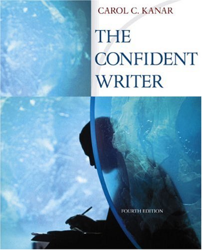 Beispielbild fr The Confident Writer zum Verkauf von Wonder Book