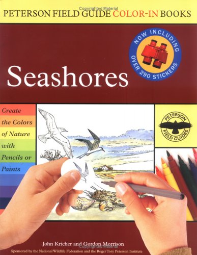 Imagen de archivo de Seashores (Peterson Field Guides Color-in Books) a la venta por BookHolders