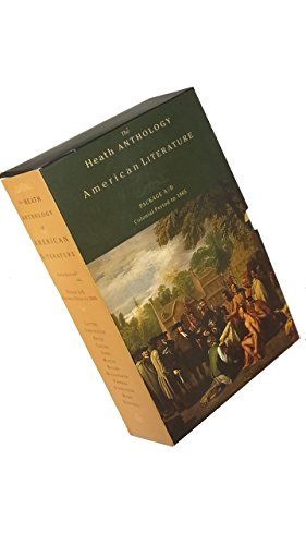 Beispielbild fr 5 VOLUME SET: The Heath Anthology of American Literature. Vols A, B, C, D & E. zum Verkauf von G. & J. CHESTERS