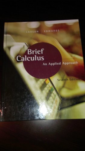 9780618547197: Brief Calculus: An Applied Approach