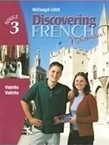 9780618551804: Discovering French Nouveau Take-home Tutor 5pk Level 2: Mcdougal Littell Discovering French Nouveau (Disf Nouveau 2004)