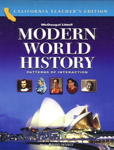 World History: Patterns of Interaction California: Teacher Edition Modern World History 2006 (9780618557165) by McDougal Littell