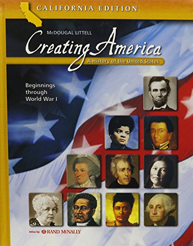 Stock image for Creating America: Student Edition Beginnings Through World War L 2006 for sale by ThriftBooks-Atlanta