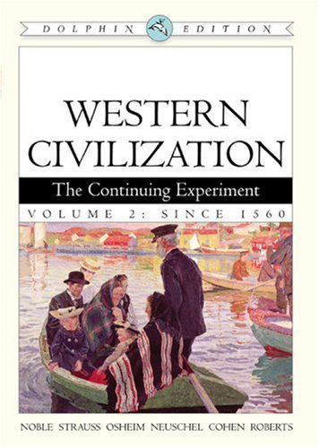 9780618561926: Western Civilization: the Continuing Experiment Volume II