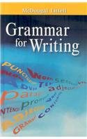 Stock image for Grammar for Writing Grade 6 for sale by Jenson Books Inc