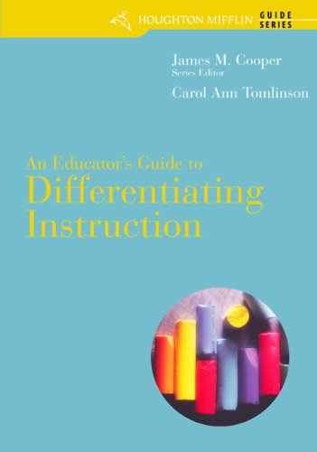 Imagen de archivo de An Educator's Guide to Differentiating Instruction a la venta por Better World Books