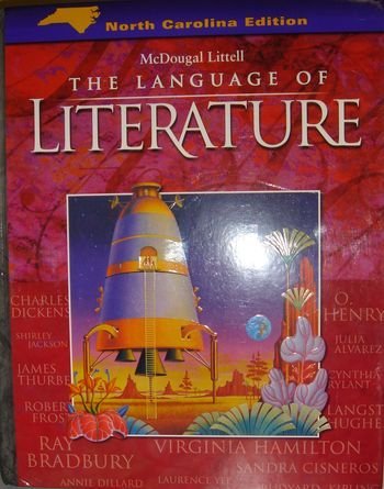 9780618589272: McDougal Littell Language of Literature North Carolina: Student Edition Grade 10 2006