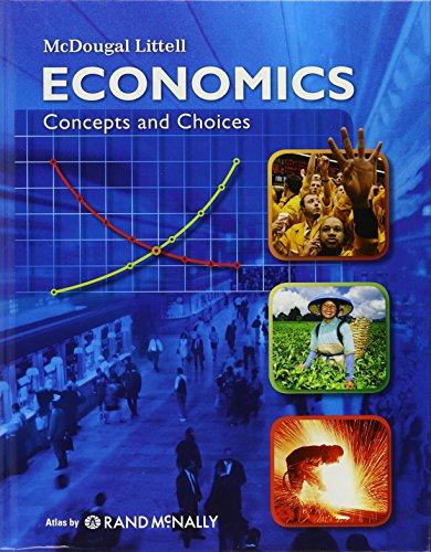 Beispielbild fr McDougal Littell Economics Concepts and Choices : Student Edition Grades 9-12 2008 zum Verkauf von Better World Books