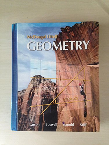 9780618595402: Holt McDougal Larson Geometry: Students Edition 2007: Mcdougal Littell High School Math