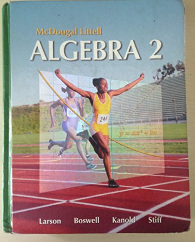Stock image for McDougal Littell Algebra 2 (Holt McDougal Larson Algebra 2) for sale by SecondSale