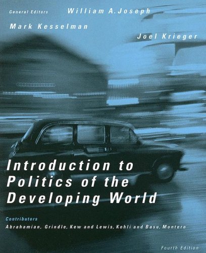 9780618604487: Introduction to Politics of the Developing World: Political Challenges and Changing Agendas