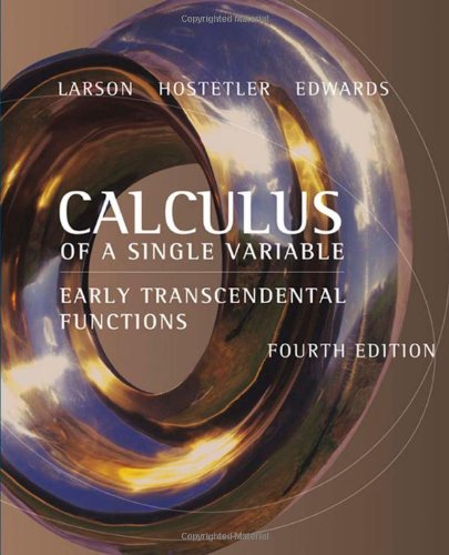 9780618606252: Calculus of a Single Variable: Early Transcendental Functions