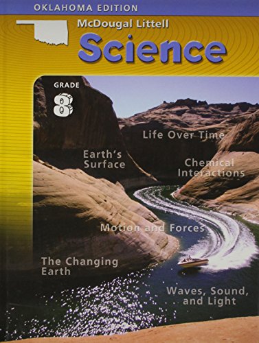 Stock image for McDougal Littell Science Oklahoma: Student Edition Grade 8 Integrated Course 1,2,3 2006 for sale by HPB-Red