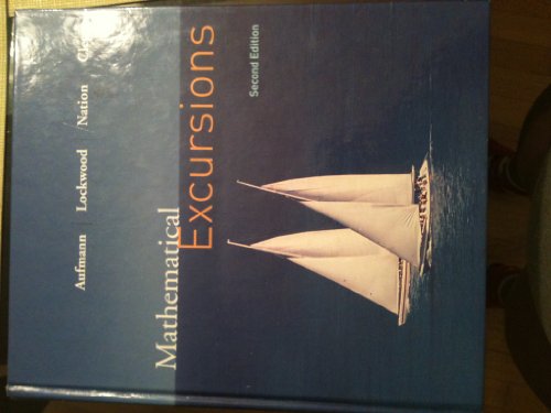 Beispielbild fr Mathematical Excursions zum Verkauf von ZBK Books