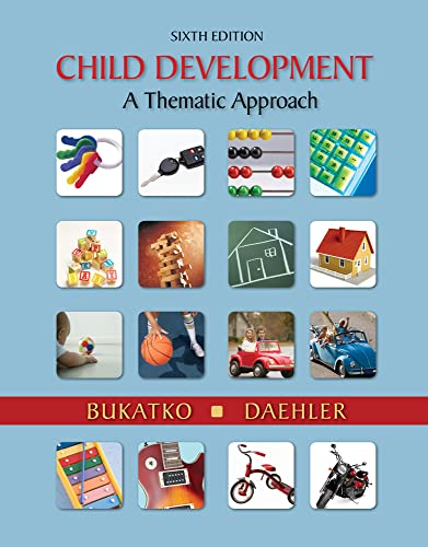 Imagen de archivo de Child Development: A Thematic Approach a la venta por HPB-Red