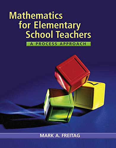 9780618610082: Mathematics for Elementary School Teachers: A Process Approach